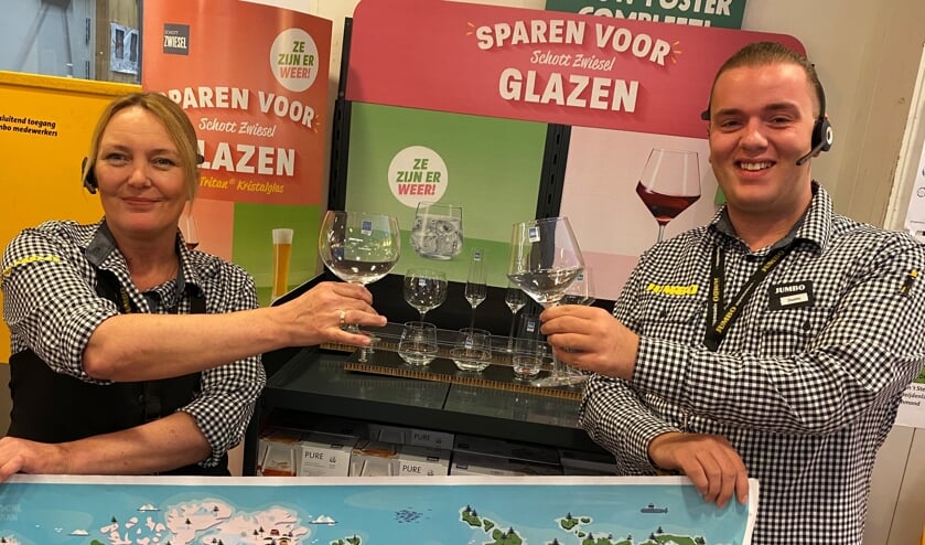 Voor de jeugd is er de spaaractie ‘Reis rond de wereld’. Daarnaast loopt de spaaractie ‘Schott Zwiesel glazen’. Foto: PR