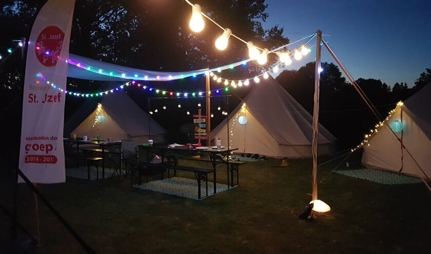 De sfeervolle kamplocatie. Foto: PR