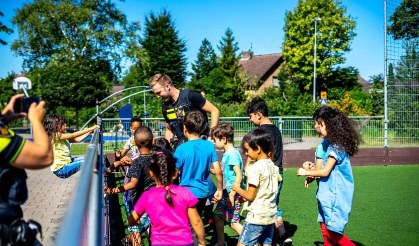 Kinderen in de weer tijdens de tweede week van de Zomerschool. Foto: PR
