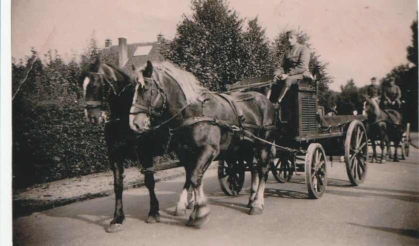 Wat is dit voor een vervoer? Foto: collectie Ben Maandag