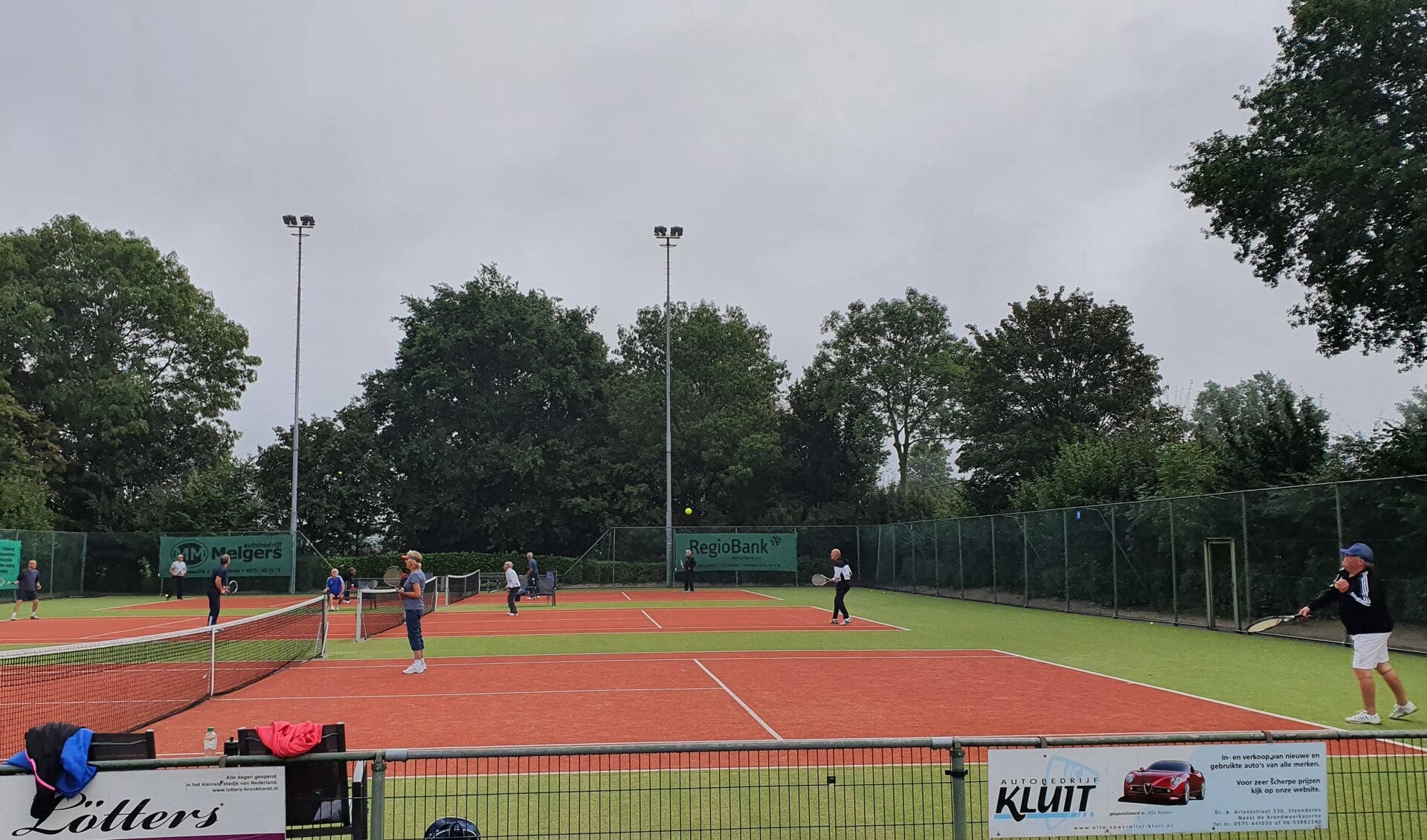 Tennisvereniging de Nieuwe Hellewei in Steenderen. Foto: Barbara Beuwer