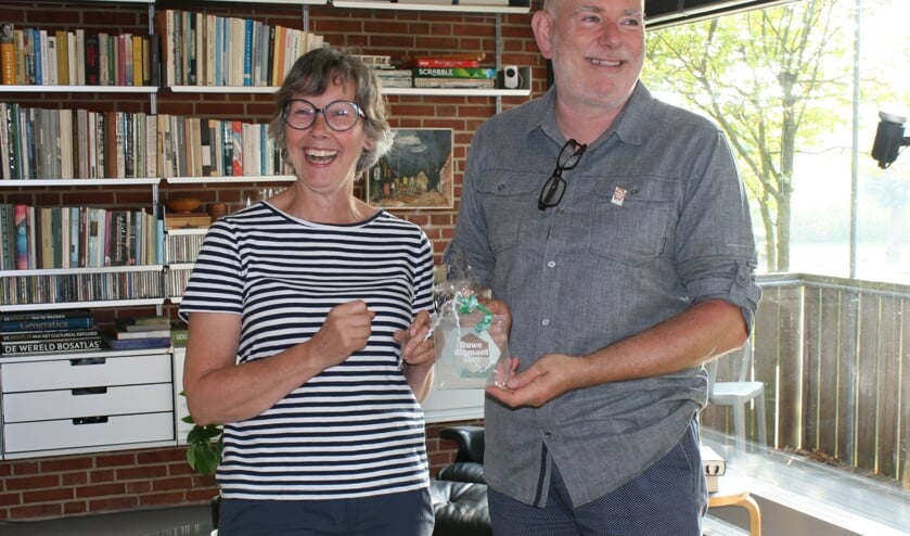 Eigenaren woning Paula Colenbrander en Tijs van Ruiten. Foto: Dinès Quist