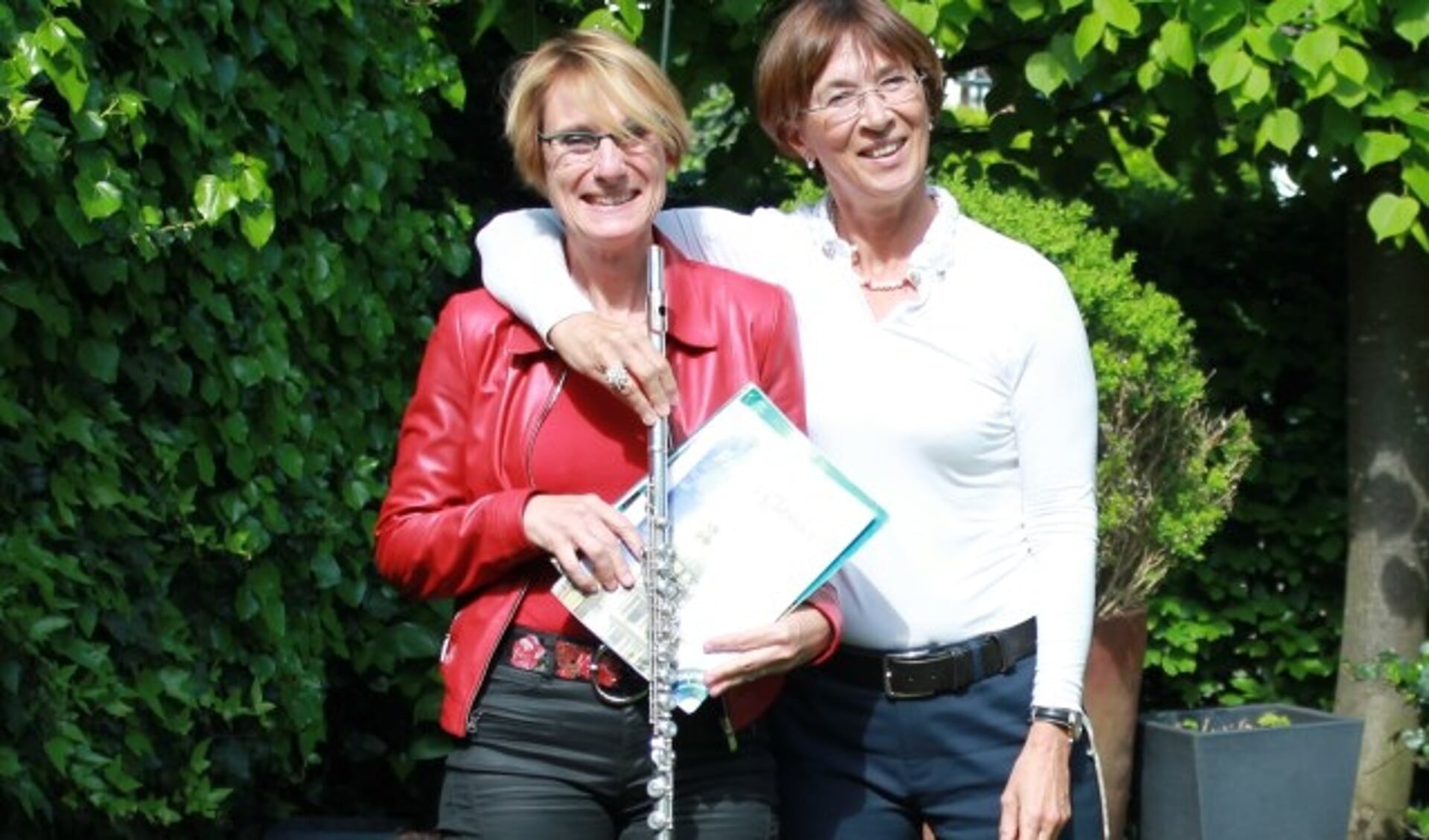 Kirsten van Oort en Birgit Sachtleven. Foto: Ria Schreurs