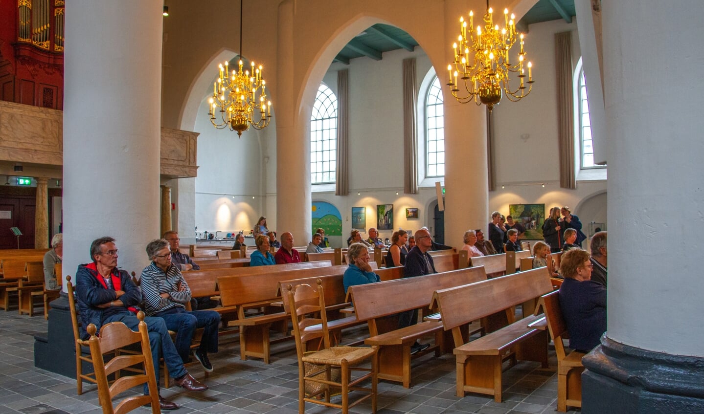 Tijdens de Open Monumentendagen Bronckhorst genoten liefhebbers van muziek in de kerk. Foto: Liesbeth Spaansen