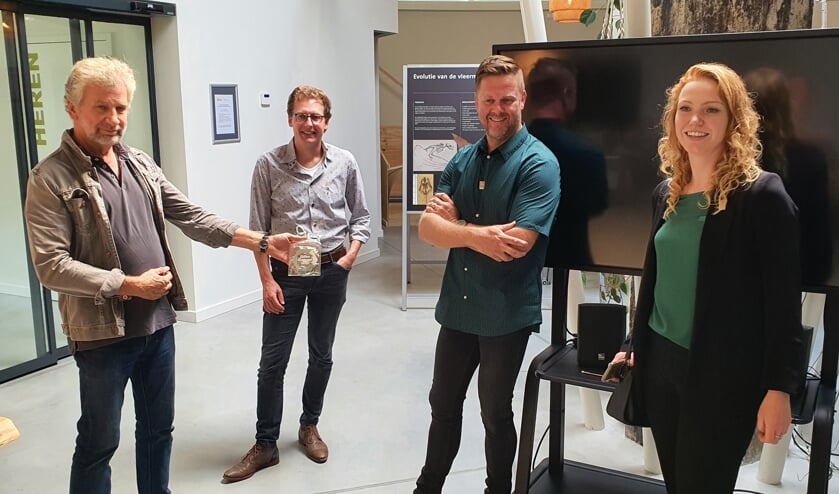 Van links naar rechts Ger Borgers, Werner Weijkamp, Roy Oostendorp en Joanne te Winkel. Foto: Rob Weeber