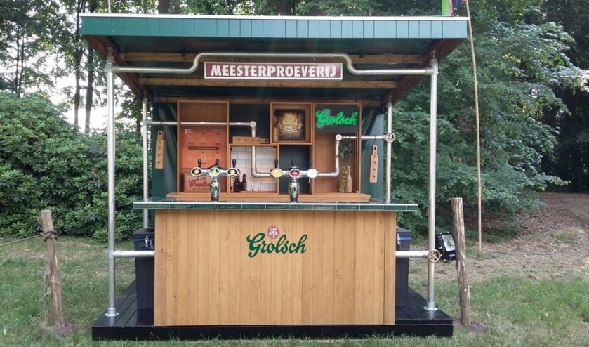 De speciaalbieren worden geschonken vanuit een sfeervolle bierbar. Foto: PR