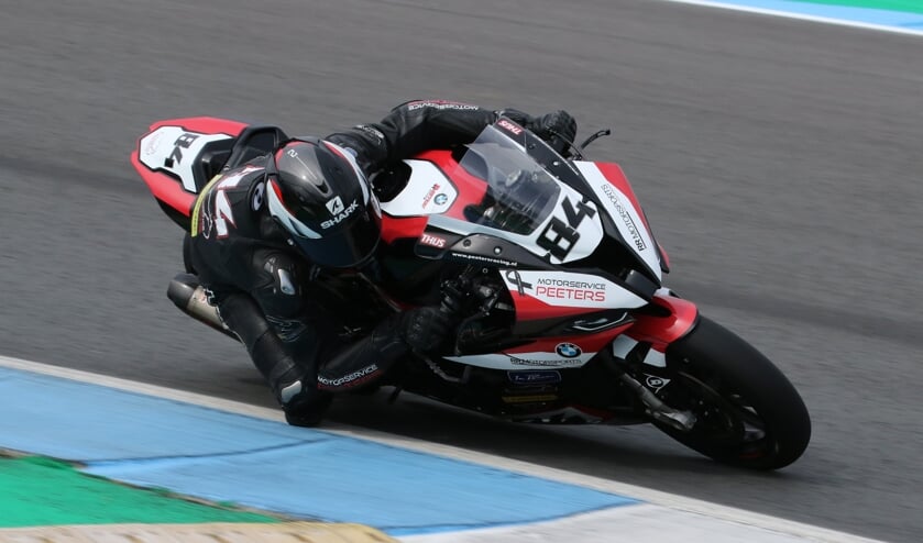 Thijs Peeters werd 7de in de ONK Supercup 1000. Foto: Henk Teerink