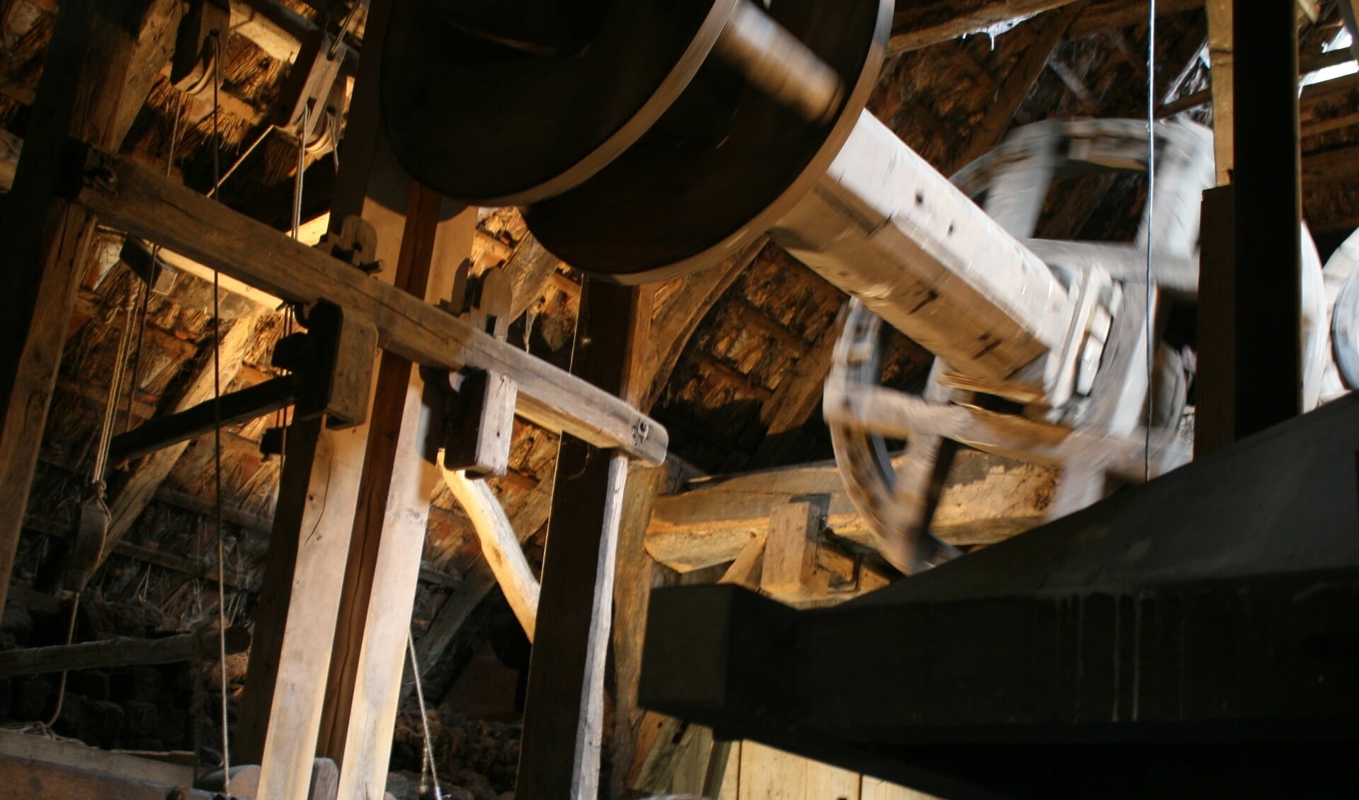 Ros olie-molen in openlucht museum Erve Kots. Foto: Jos Betting/archief Achterhoek Nieuws