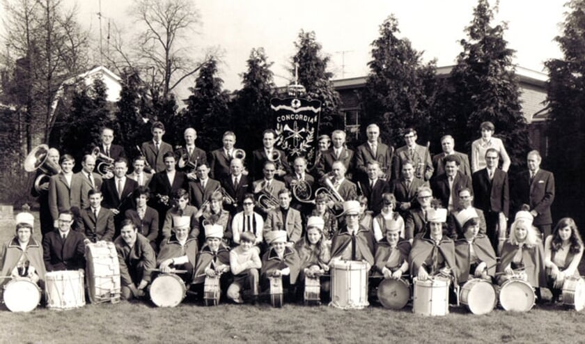 <p>Concordia Vorden 1971. Foto Harmonie Vorden</p>