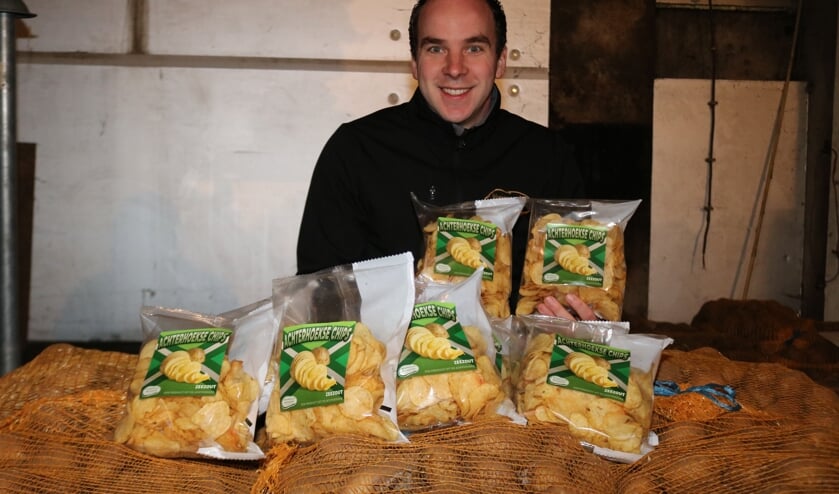 <p>Van aardappel tot eindproduct: de Achterhoekse chips van Laurens Woestenenk. Foto: Arjen Dieperink</p>