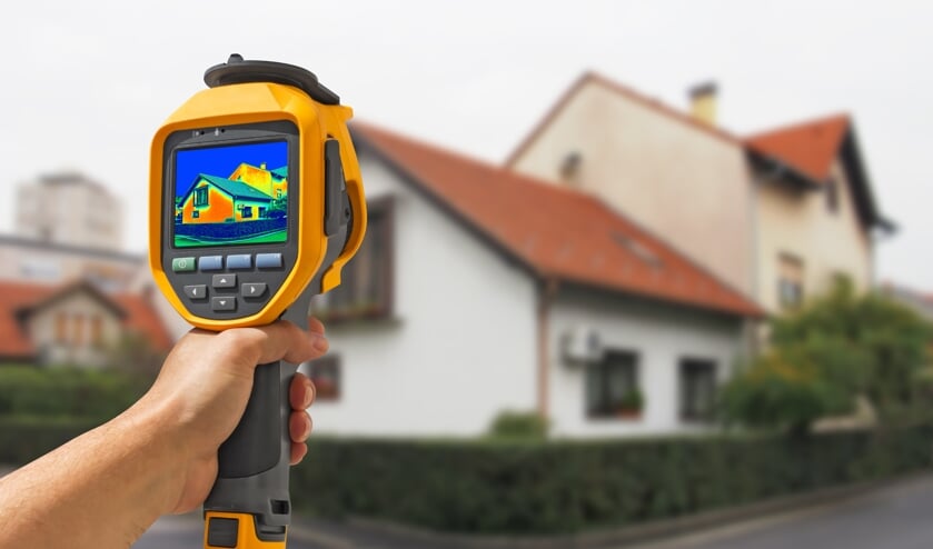 <p>Met warmte foto’s warmteverlies bij jouw woning in beeld. Foto: PR</p>