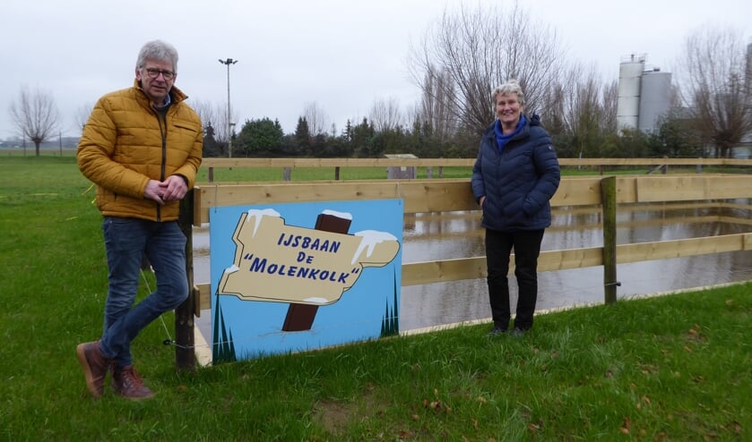 Bestuursleden Martje Eggens en Martin Nieuwenhuis. Foto: Rob Weeber