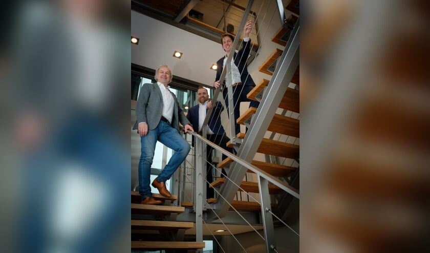 <p>Henry Hegeman, Patrick te Brake, Jelle Hegeman. Foto: Aad Witteveen</p>