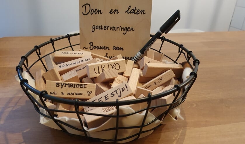 Het alternatieve gastenboek van doenenlatenopwielen.nl. Foto: Alice Rouwhorst