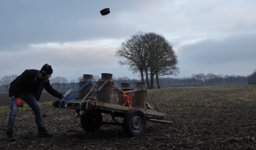 Carbidschieten rond Neede. Foto: Rob Weeber