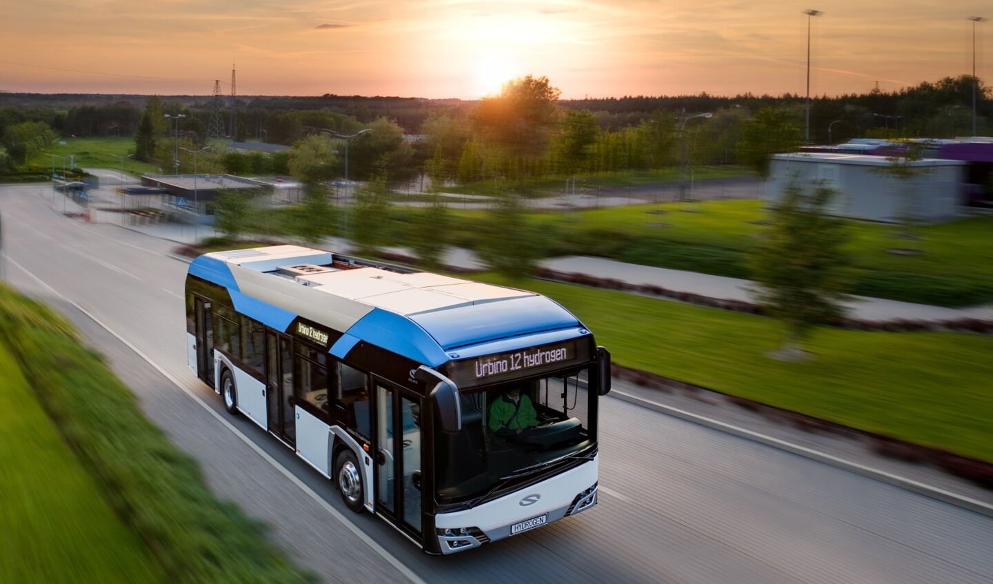 De waterstofbus gaat in de Achterhoek rijden. Foto: PR