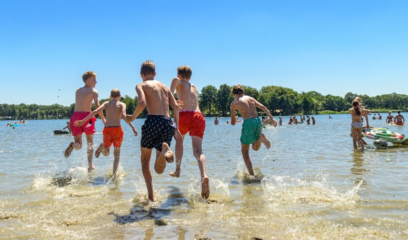 De stranden werden goed bezocht. Foto: Adelaar Fotografie
