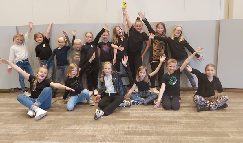 De leeftijdsgroep 7 tot en met 11 jaar. Foto: Musicalfabriek