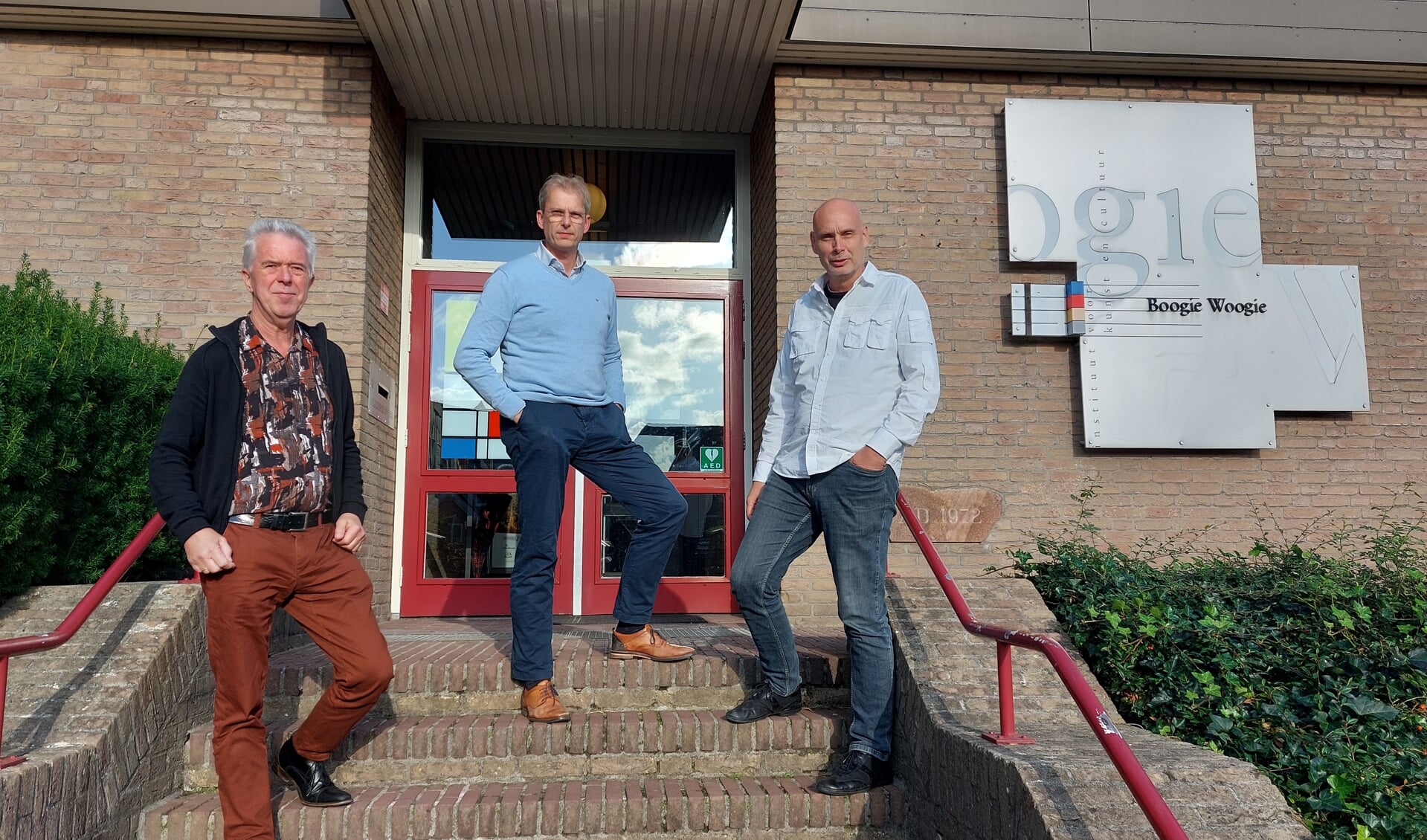 V.l.n.r. Ton Mengerink, Mark van Dam en Gerben Grooten: ‘De drempels moeten weg.’ Foto: Han van de Laar