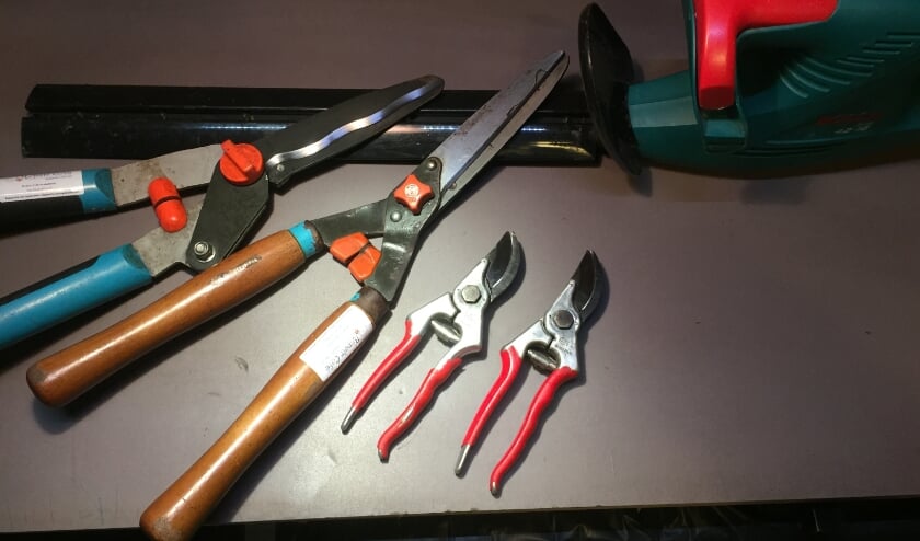 <p>Tuingereedschap hoort scherp te zijn. Foto: PR</p>