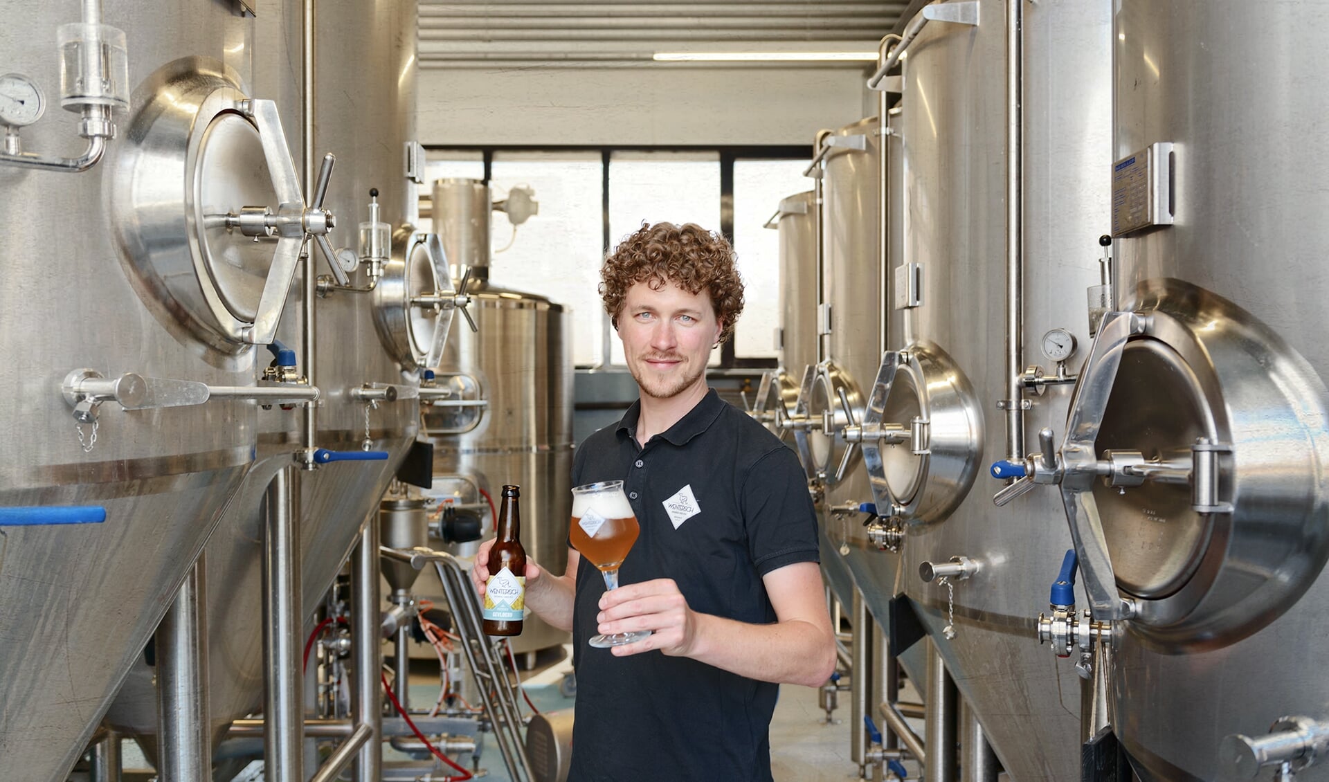 Hoftijser bij bierbrouwerij Wentersch. Foto: PR
