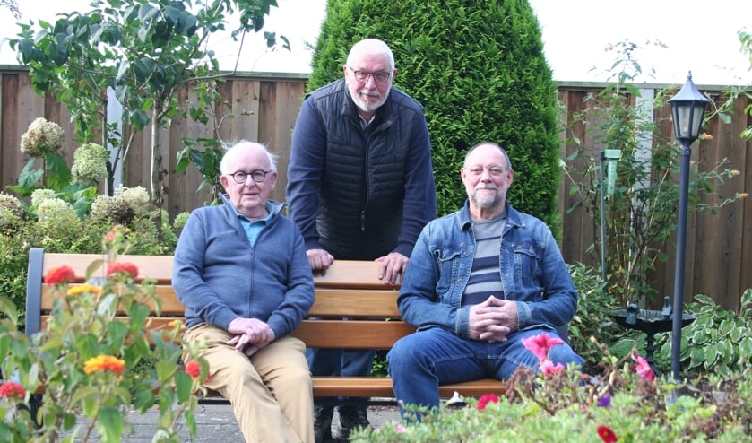 Van links naar rechts: Johan Oonk, Gerrit Lievers en Henk Mengers. Foto: Verona Westera
