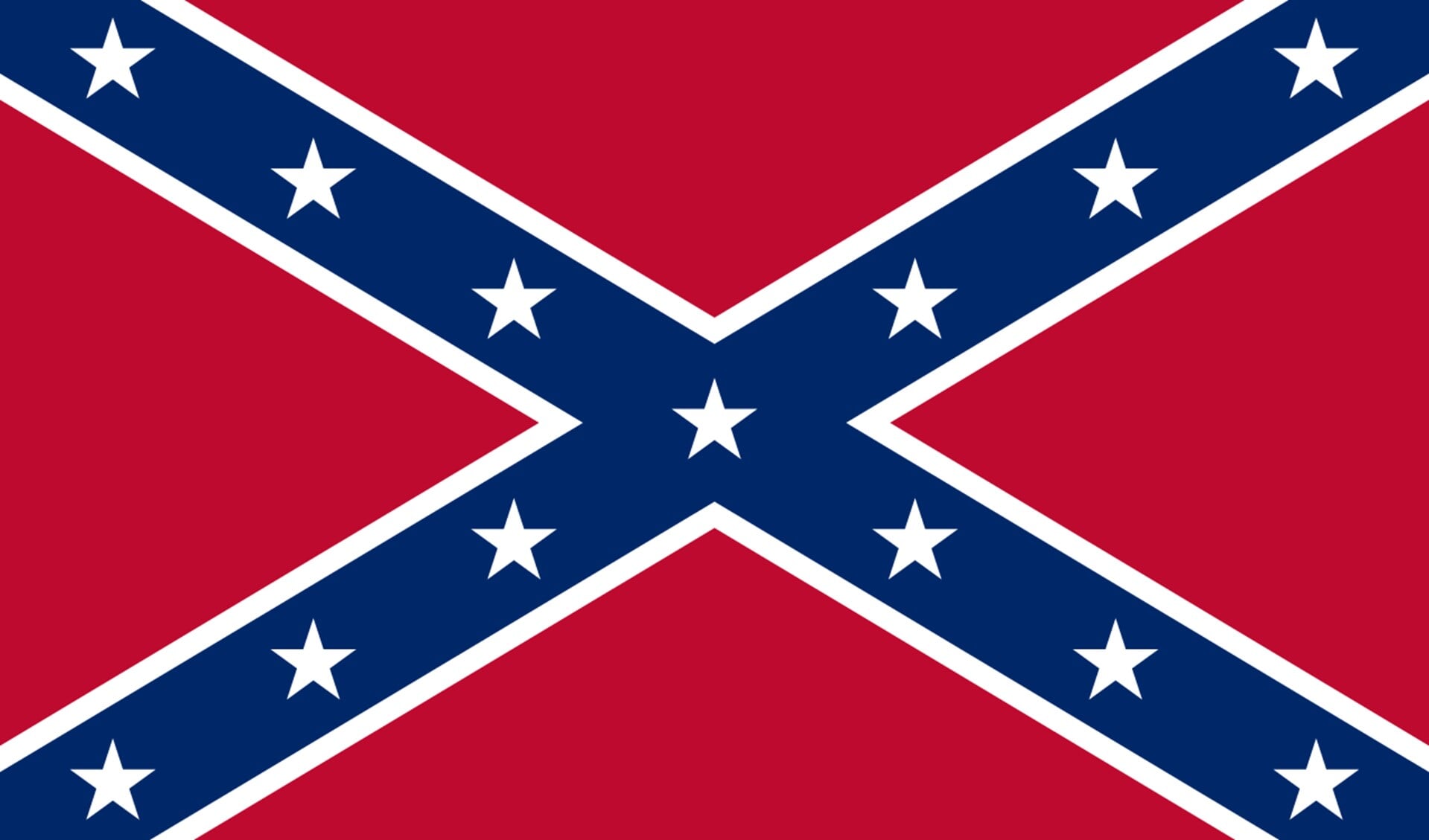De Achterhoekse vlag lijkt wat op die van de oude Confederatie, de zuidelijke staten van Amerika. Afbeelding: PR