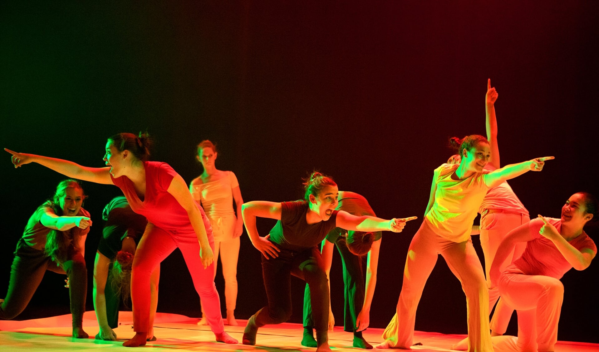 Enkele dansers van Evolutio. Foto: PR