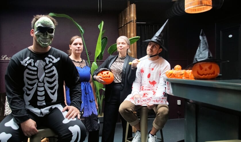 Griezelen tijdens Halloween weekend in Dinxperlo. Foto: Frank Vinkenvleugel