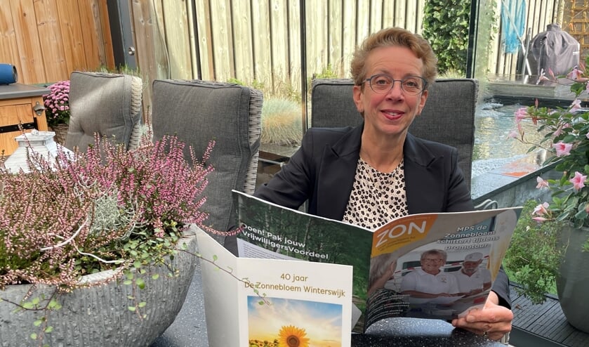 Rianne Nijman, voorzitter van de Zonnebloem. Foto: Verona Westera
