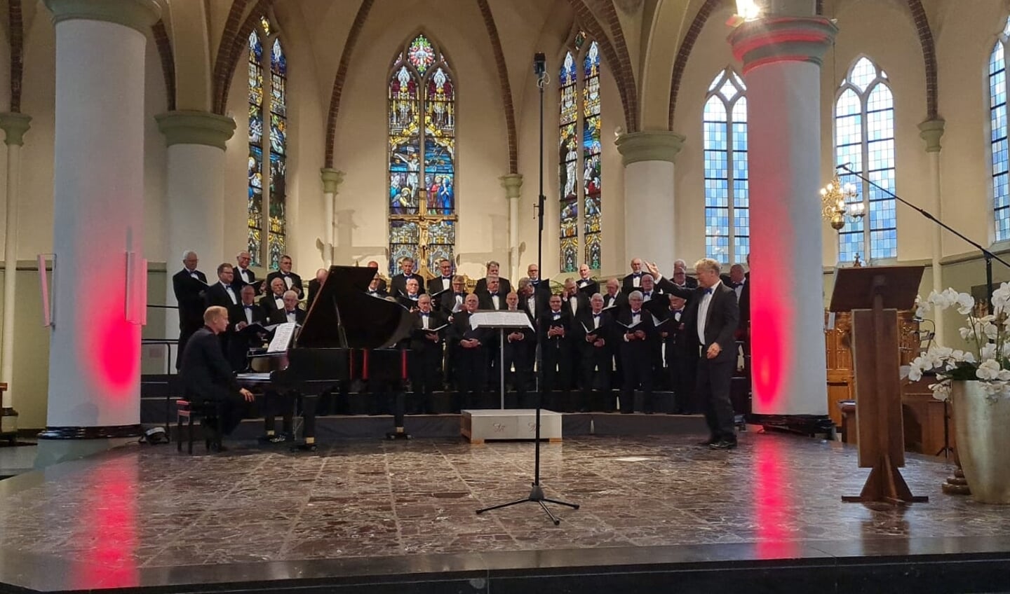 Con Spirito tijdens een succesvol concert. Foto: PR
