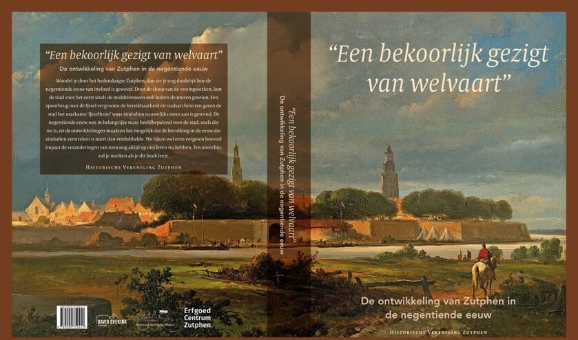 Boekomslag van de jubileumuitgave ter ere van het 40-jarig bestaan van de Historische Vereniging Zutphen. Foto: PR