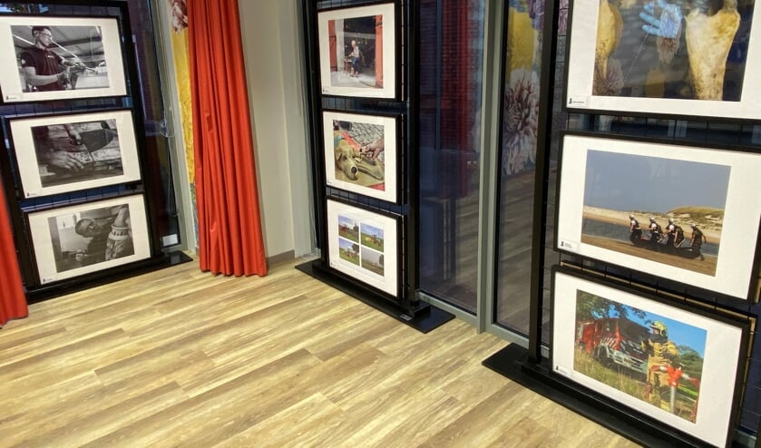 Een deel van de expositie in de bibliotheek. Foto: Bibliotheek Oost-Achterhoek
