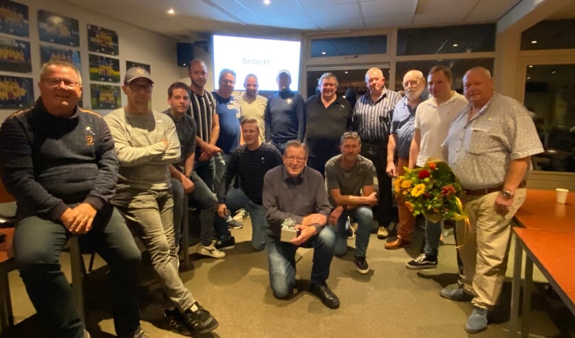 De jubilarissen van SV Bredevoort. Foto: PR