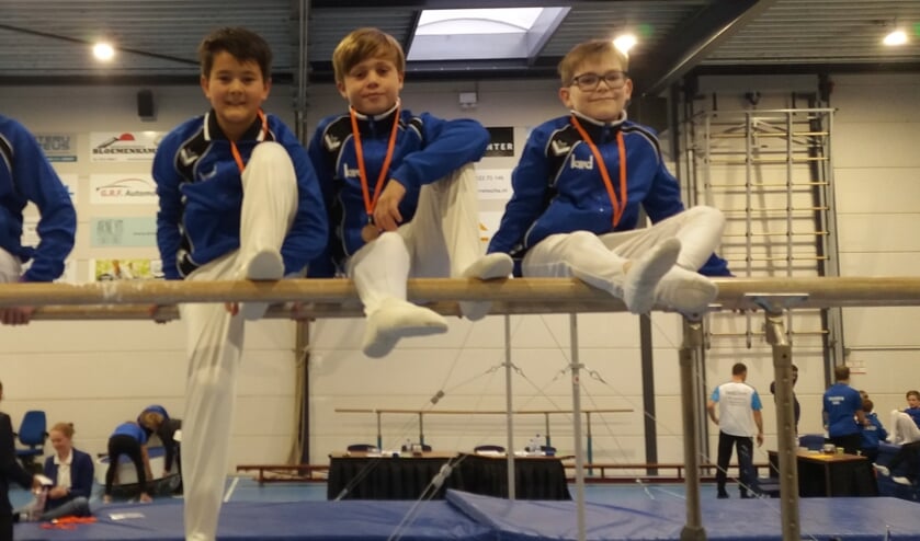 Het herenteam van Odival reikte tot en vierde plaats in Didam. Foto: PR