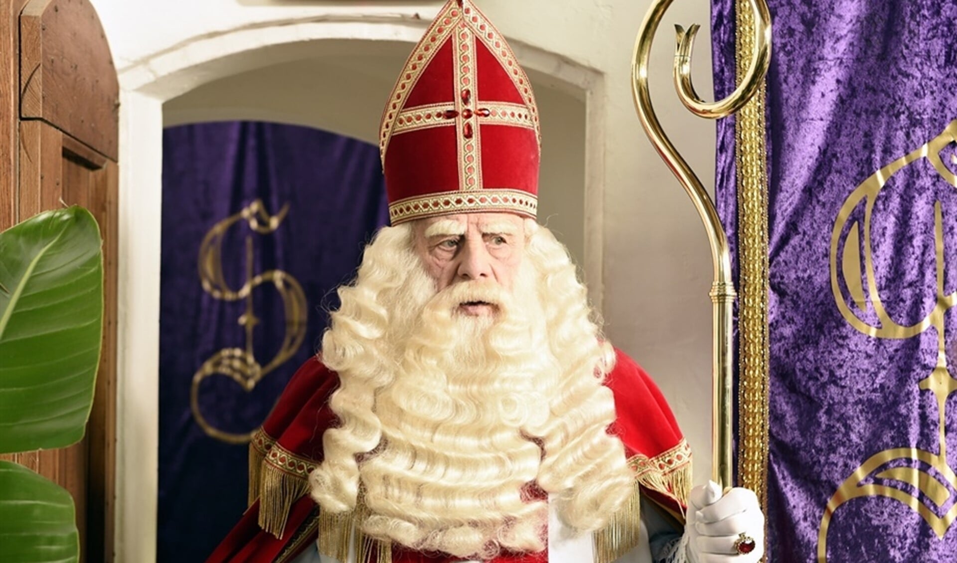 Sinterklaas houdt een pietenauditie.