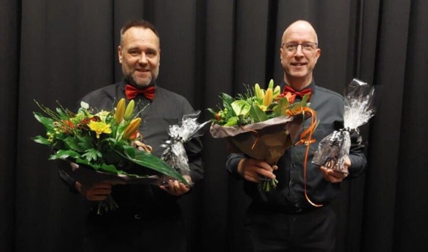Eddy Geels en Freddie Hofs werden in het zonnetje gezet. Foto: PR.