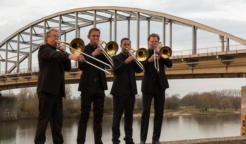 Trombone Kwartet. Foto: R.Knoop