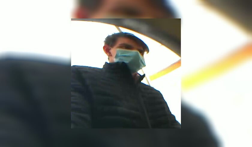 De verdachte. Foto: Politie.nl