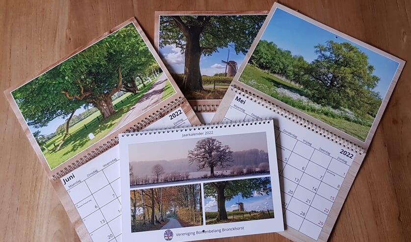 De kalender voor 2022 van Vereniging Bomenbelang Bronckhorst. Foto: PR  