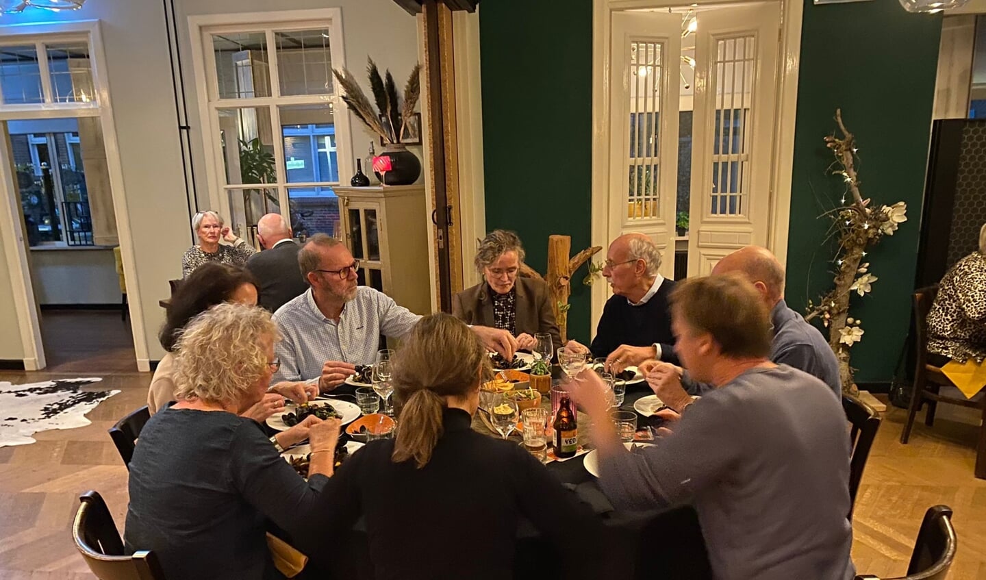 Lions Bronckhorster Mosseldiner bij Jaimy's in Zelhem. Foto: Lions Bronckhorst