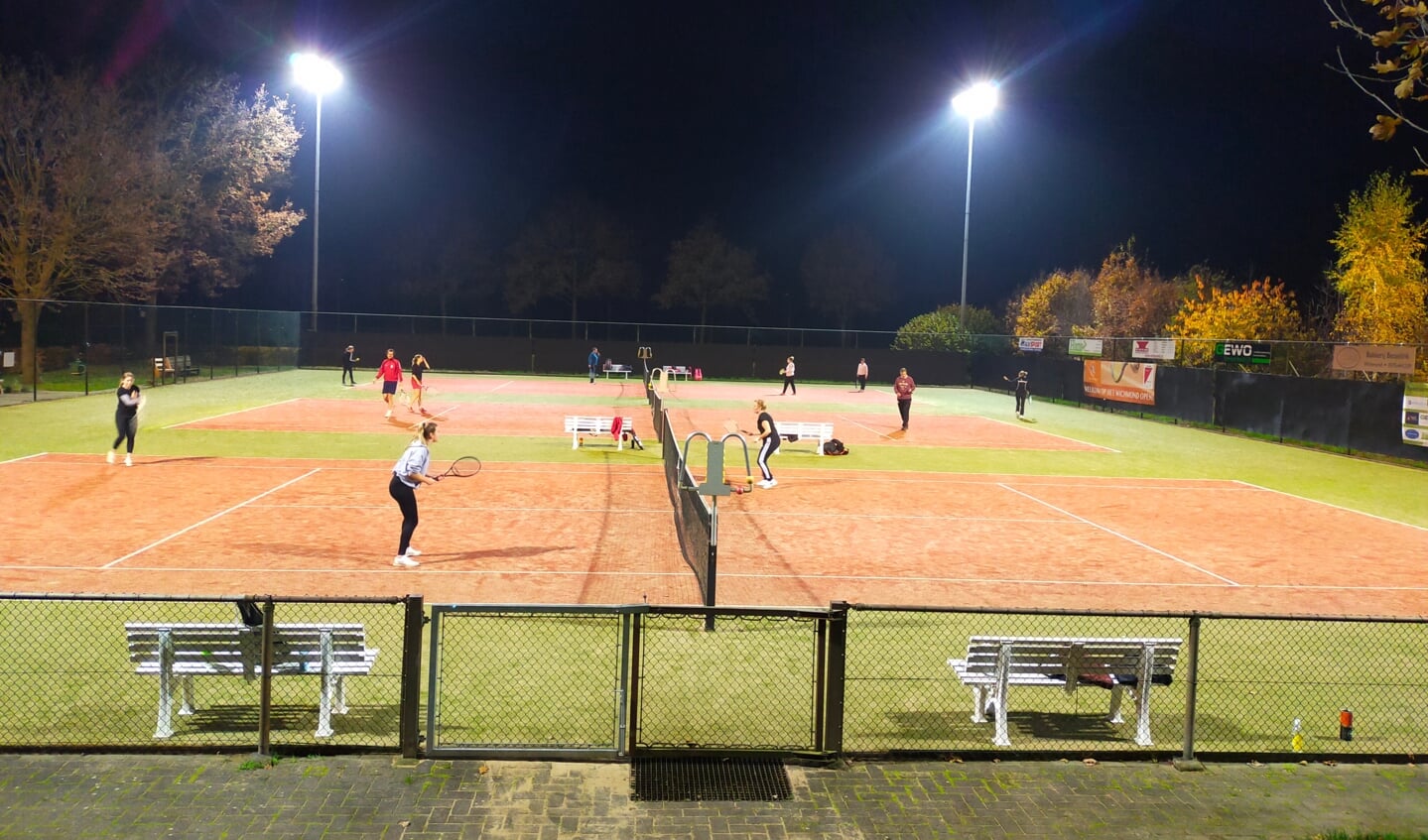Wichmond Open tennistoernooi werd zonder publiek gespeeld. Foto: PR