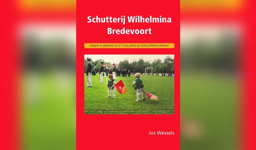 Cover van boek 75 jaar Schutterij Wilhelmina. Foto: PR