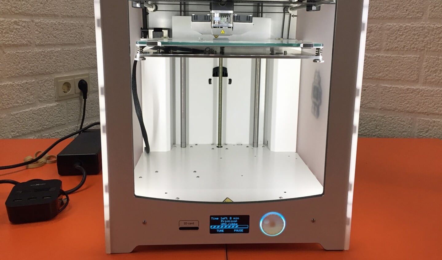3D-printen bij BIEBlab. Foto: PR