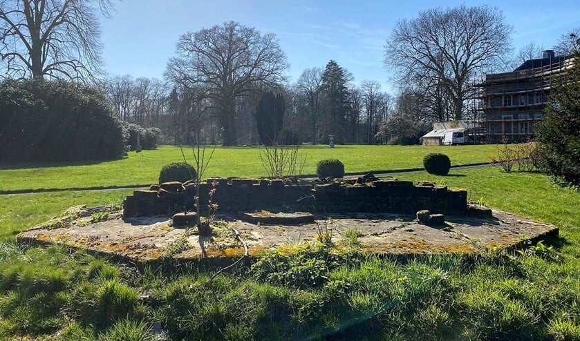 Het prieel is nu nog een ruïne. Foto: PR