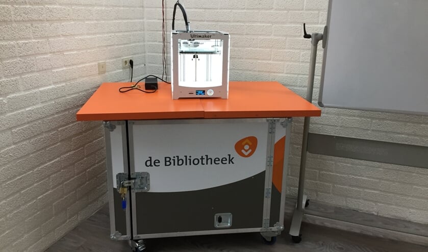 De 3D-printer. Foto: Bibliotheek Oost-Achterhoek  