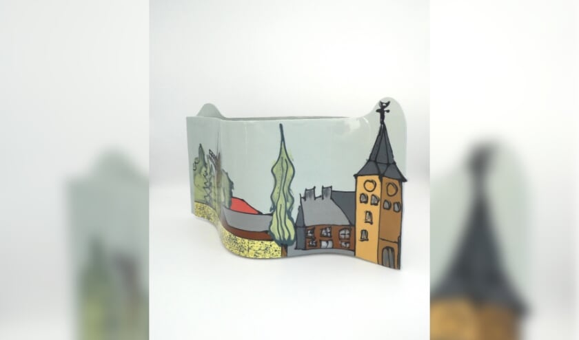 <p>Kunstobject van Jan Kamphuis. Eigen foto</p>