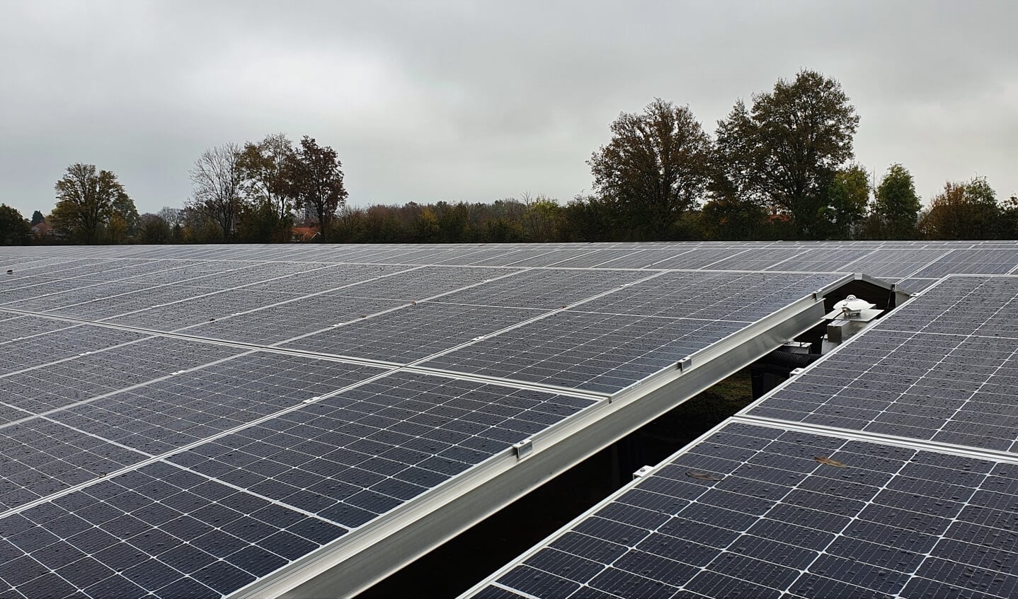 De zonnepanelen op de Baakermat kunnen ruim 700 huishoudens van energie voorzien. Foto: Alice Rouwhorst