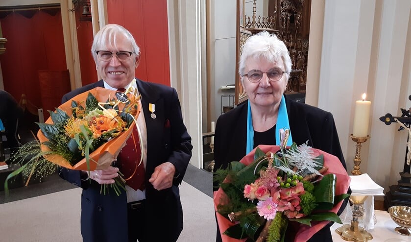 De jubilarissen. Foto: Frans Welling