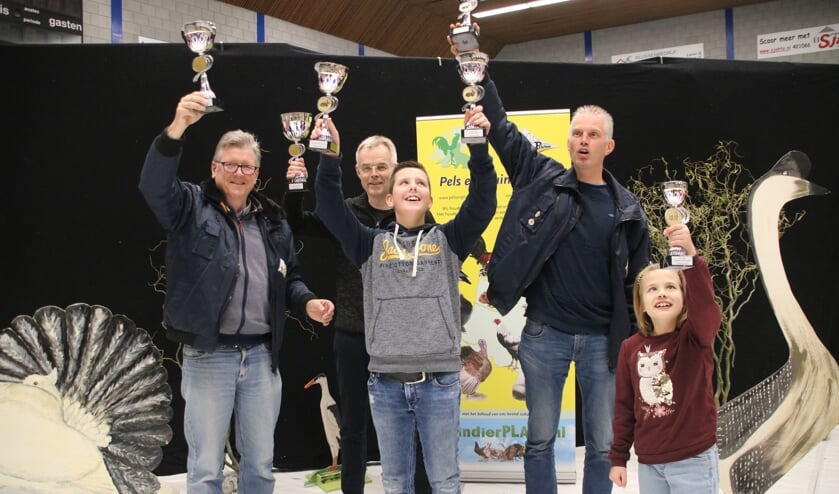 Winnaars Pels en Pluim Laren. Foto: Marjan Holmer